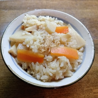 手抜き筍ご飯